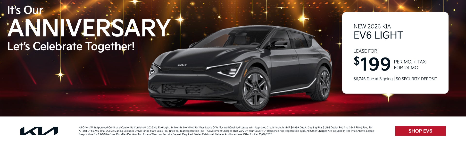 NEW 2026 KIA EV6 LIGHT